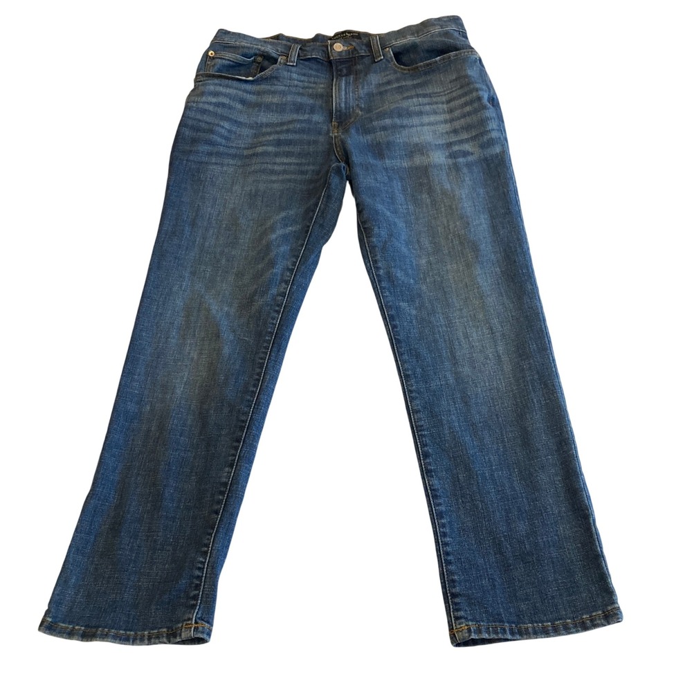 Lucky Brand 223 Jeans Men 34x30 (Fit 34x27) Straight Leg Medium Wash Stretch